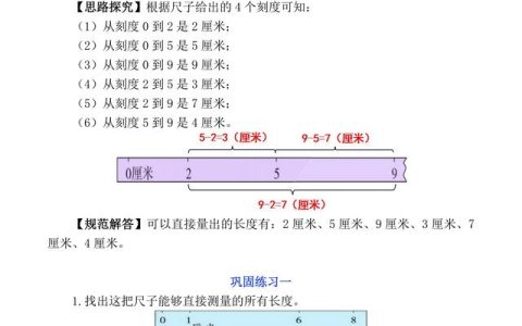 二年级长度单位专项训练题，二年级长度单位专项训练题冀教版！